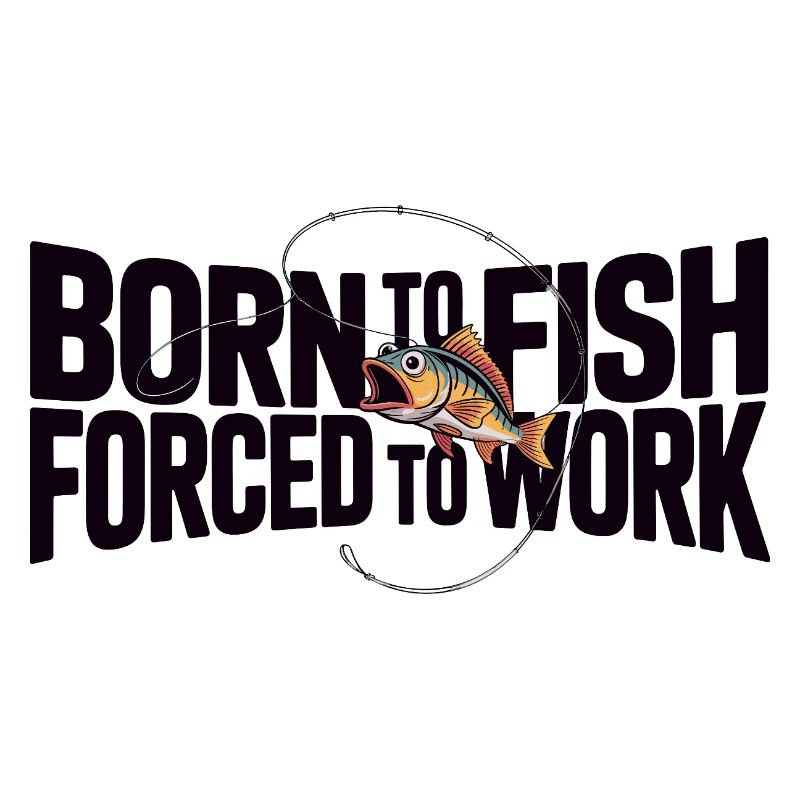 Né pour pêcher, forcé de travailler, drôle de pêcheur
