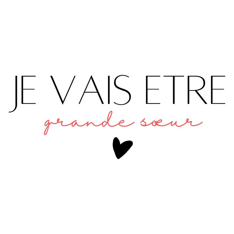Ich werde eine große Schwester sein