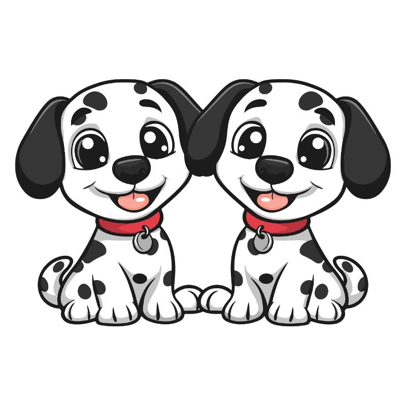 Dalmatiner Hund Comic
