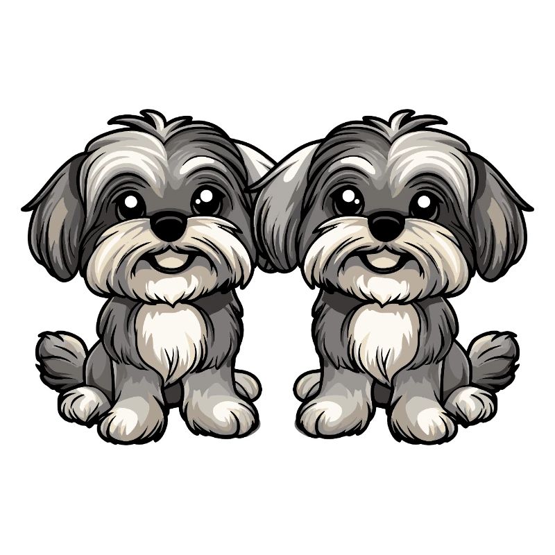 Havanese Hund Comic