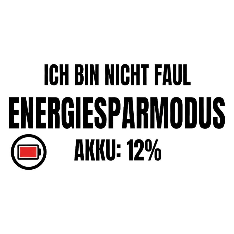 Not lazy, power saving mode – battery 12% saying
