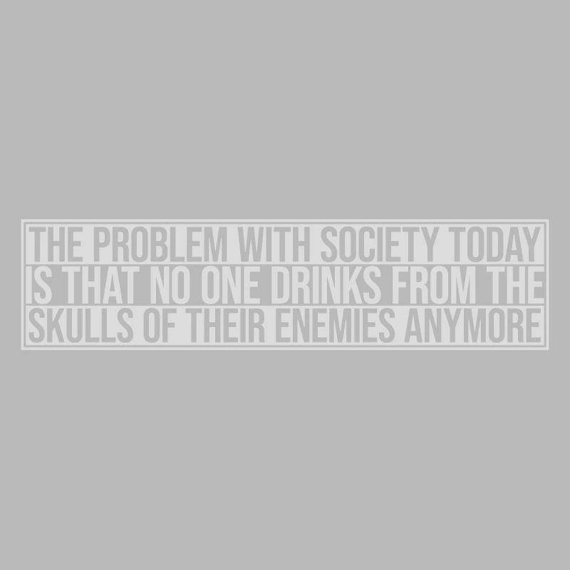 drinks from enemies skulls
