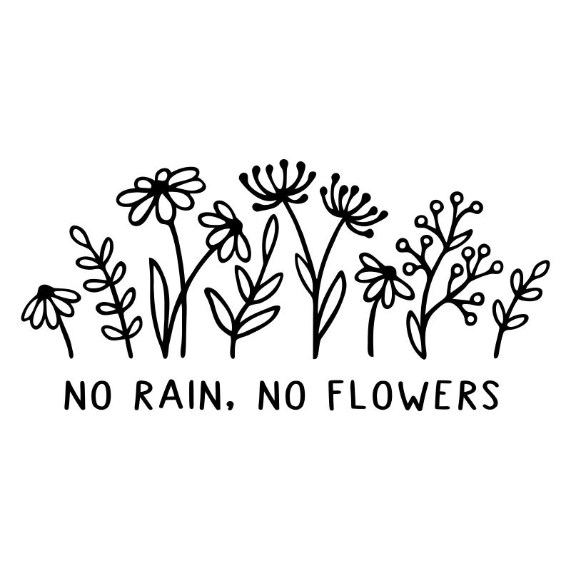 Pas de pluie, pas de fleurs