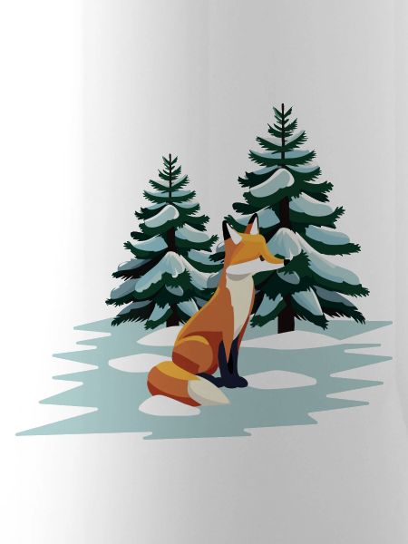 Fuchs im Schnee