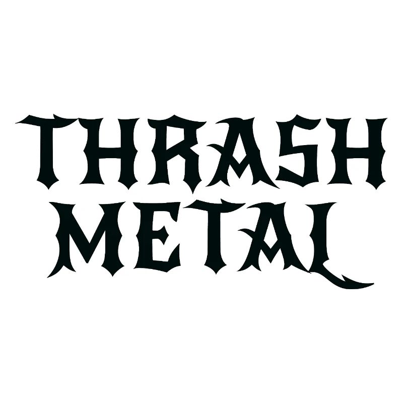 Thrash Metal Logo Tee