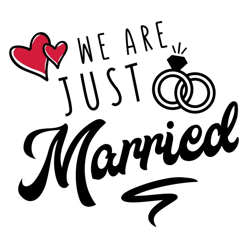 we are just married