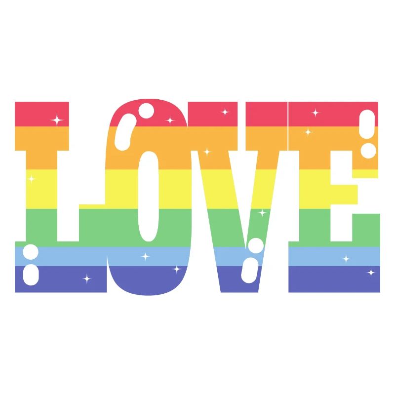 Pride Love Regenbogenfahne