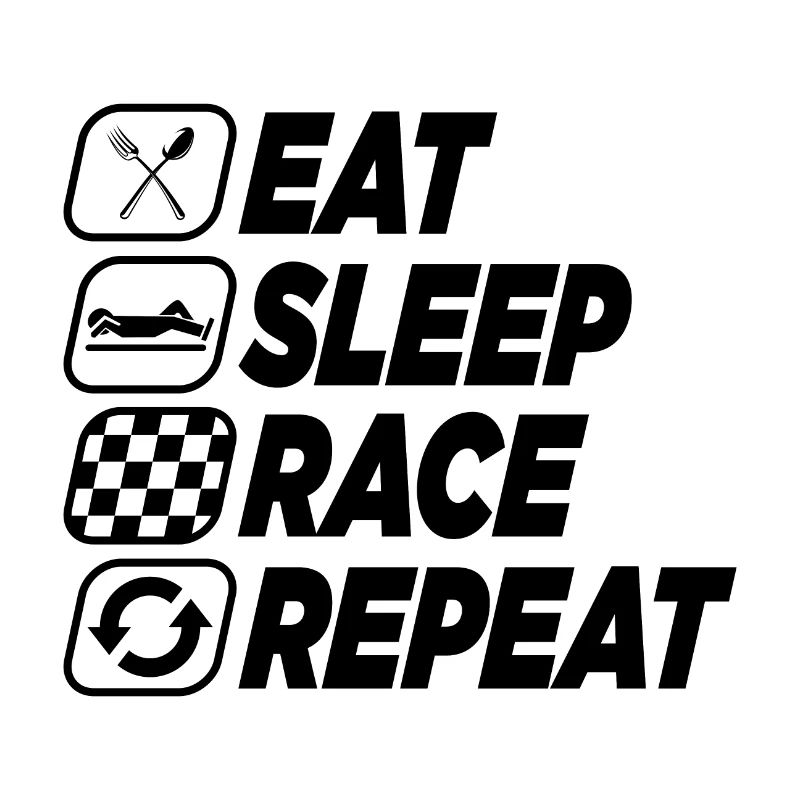 MANGER LA COURSE DU SOMMEIL RÉPÉTER