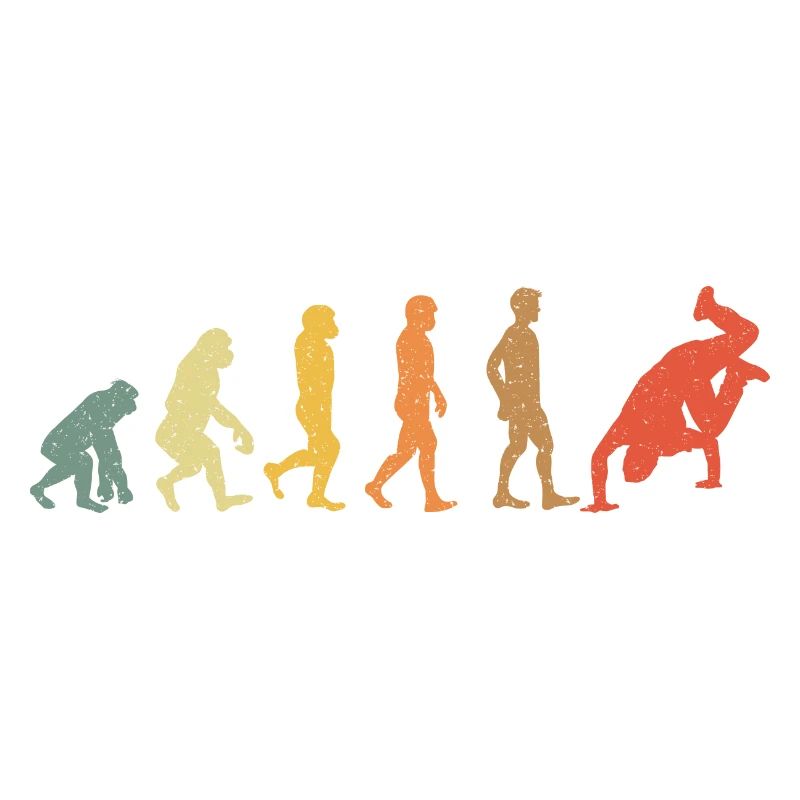 Breakdance Evolution vintage retro