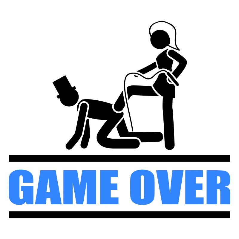 Bride and groom game over