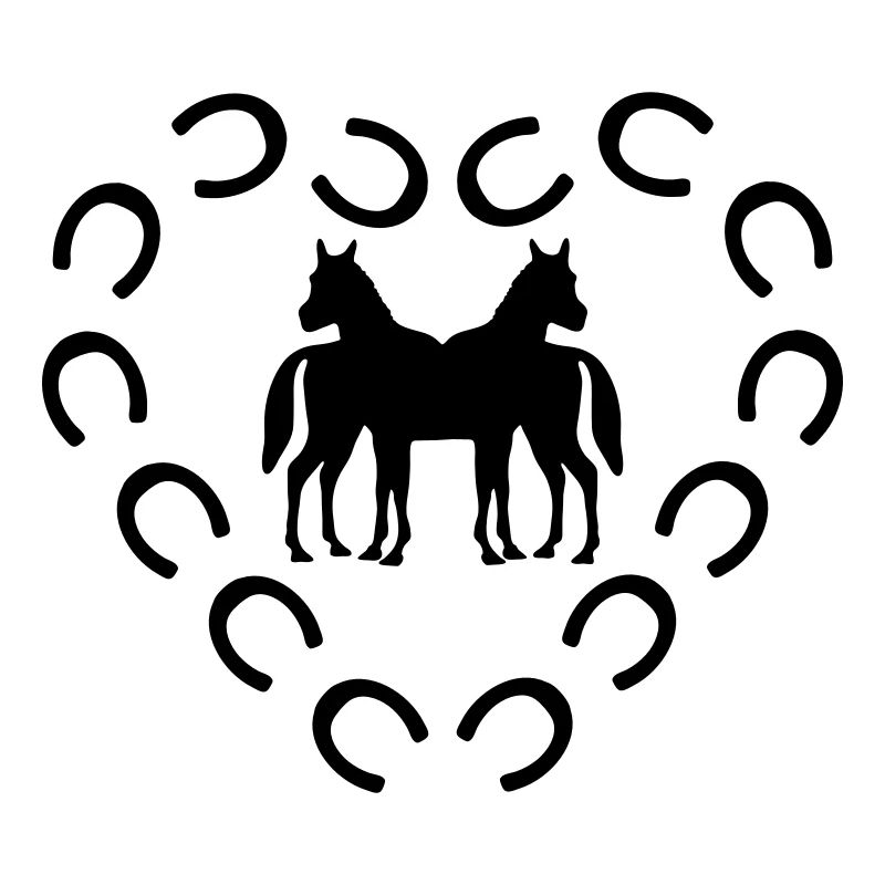 hufeisen pferd,herz
