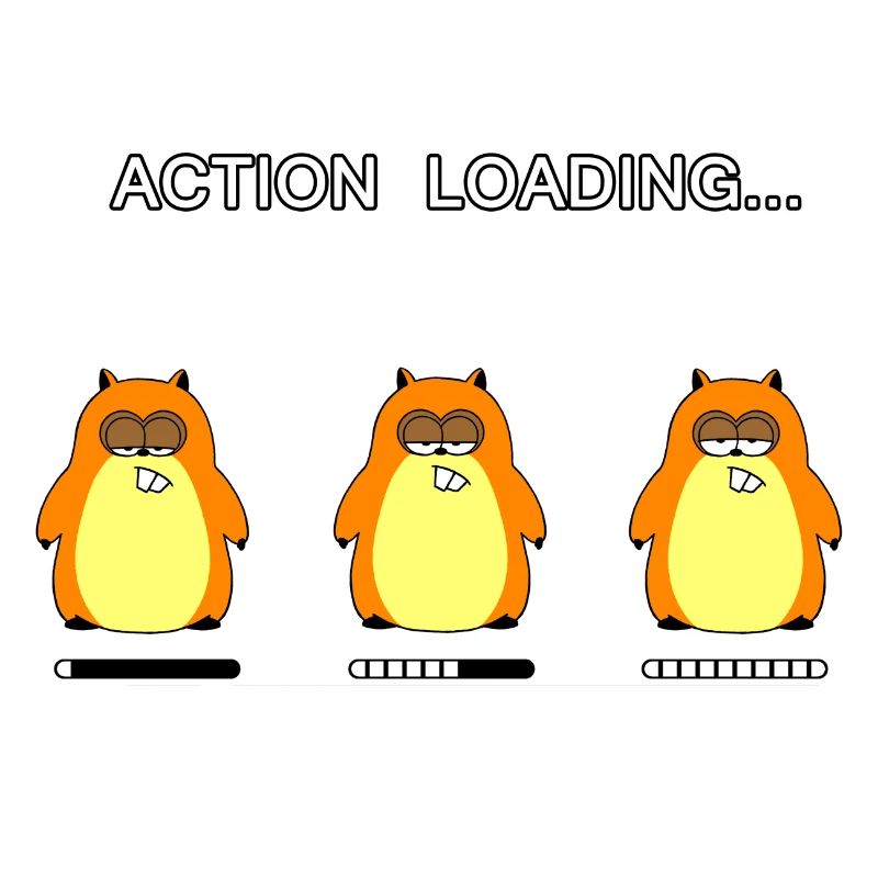 Action loading... (whiteline)