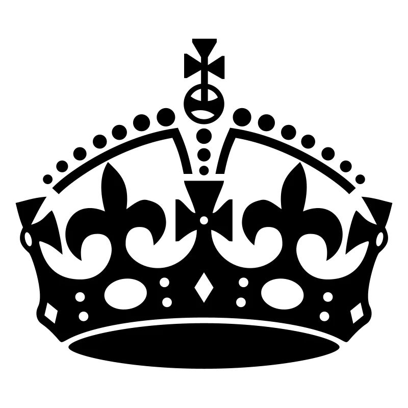 Bleib 'ruhig Crown
