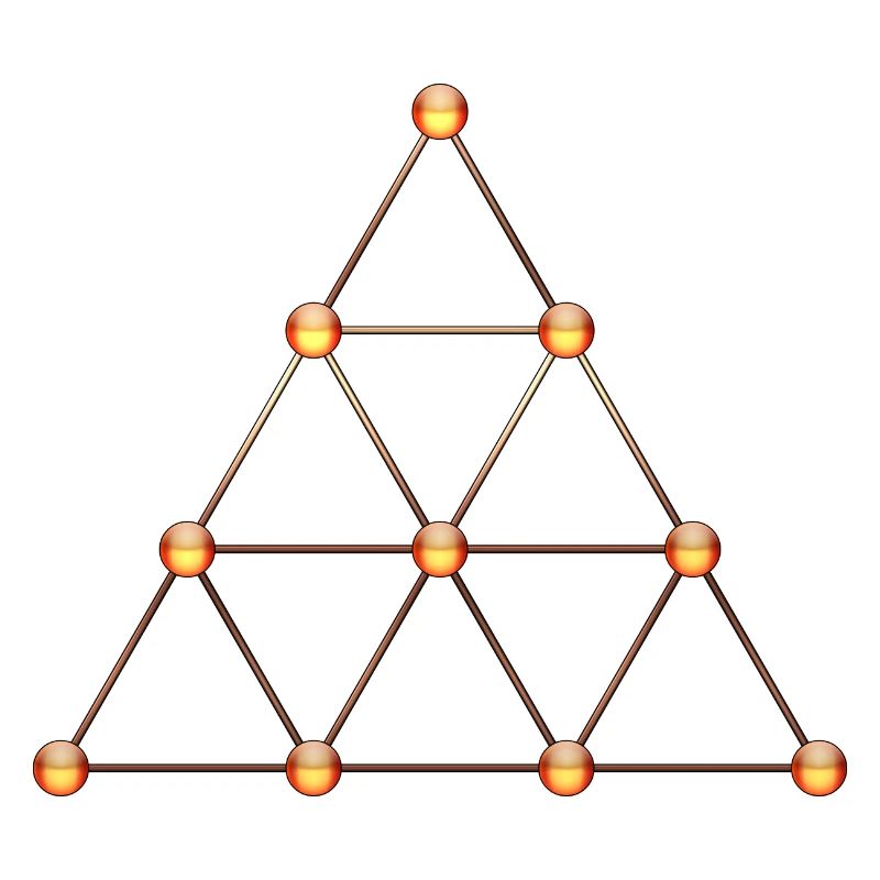 Tetraktys, Pythagoras, Sacred Geometry, Matrix