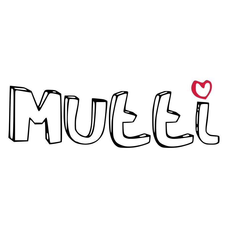 Mutti Mama Mutter Herz :-) Geschenk zum Muttertag
