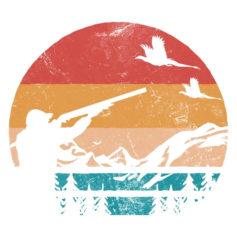 Pheasant hunter Retro