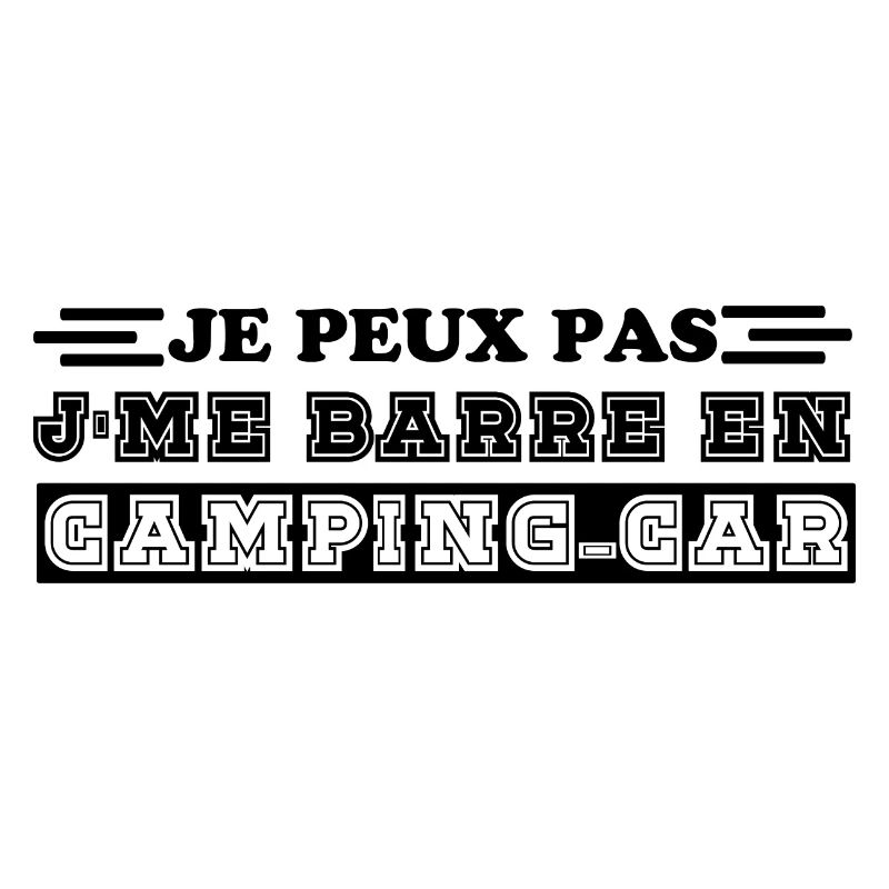 I can't I leave in a camper van