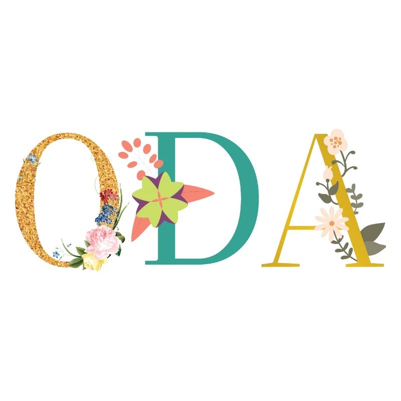 Nom de l’ODA décoré de fleurs