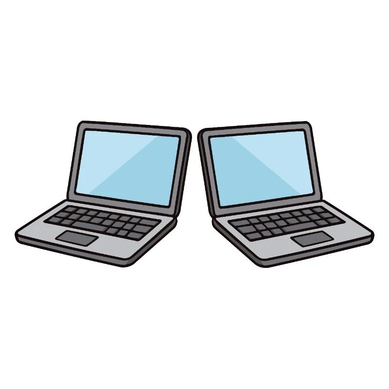 Collaboration avec les ordinateurs portables doubles