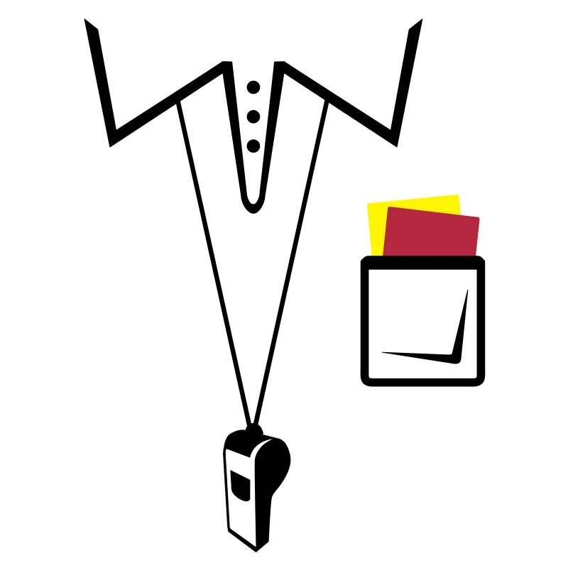 Soccer referee jersey