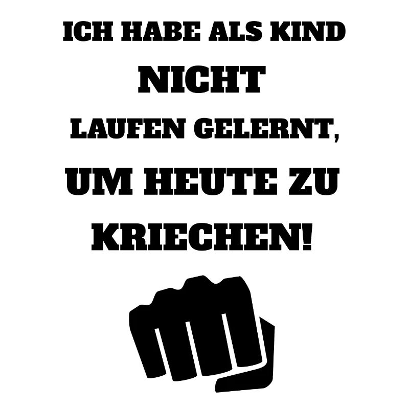 Cooler Spruch