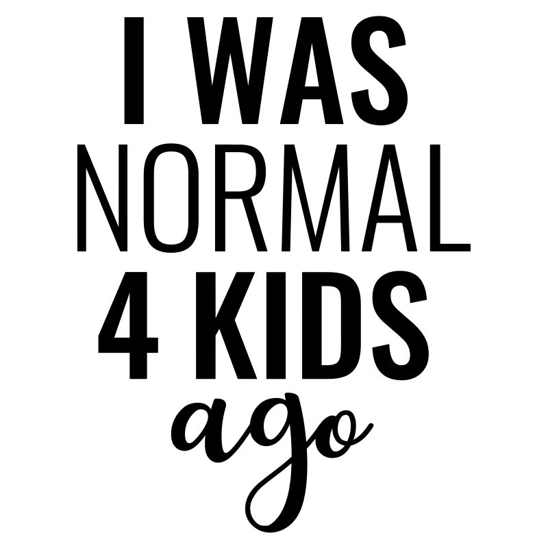 Vierfache Mama Papa 4 Kinder Eltern Töchter Söhne