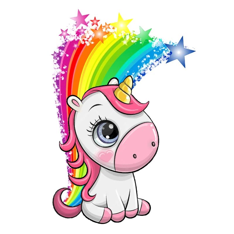 Unicorn,rainbow