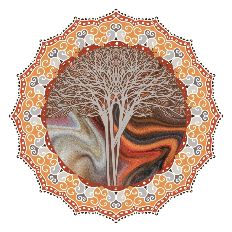 Mandala Tree Gift Idea
