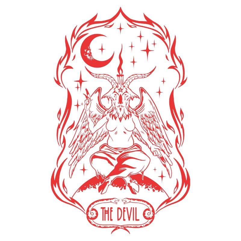 Black moon devil satan ritual