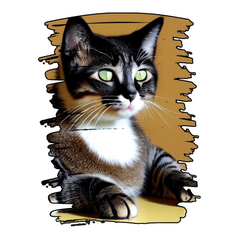 Visage de chat 9