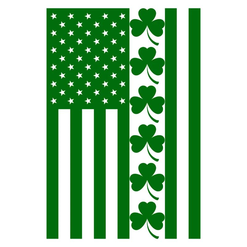 Drapeau américain de la Saint-Patrick