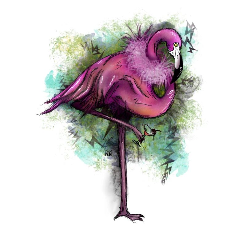 Flamingo-Extravaganz