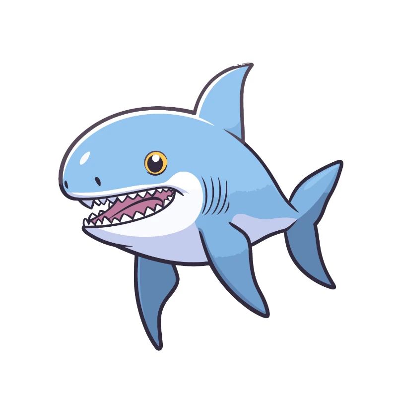 Kawaii Hai - Playful predator