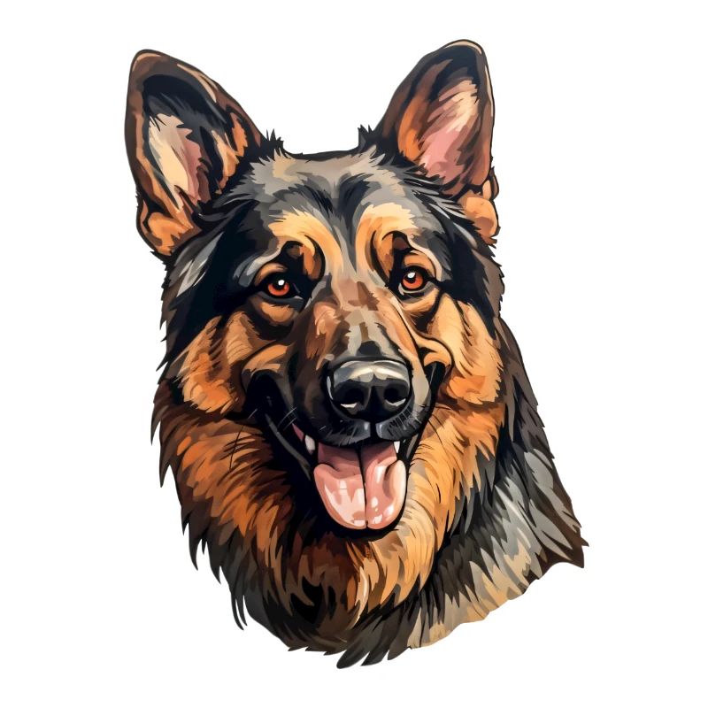 German Shepherd Artistic