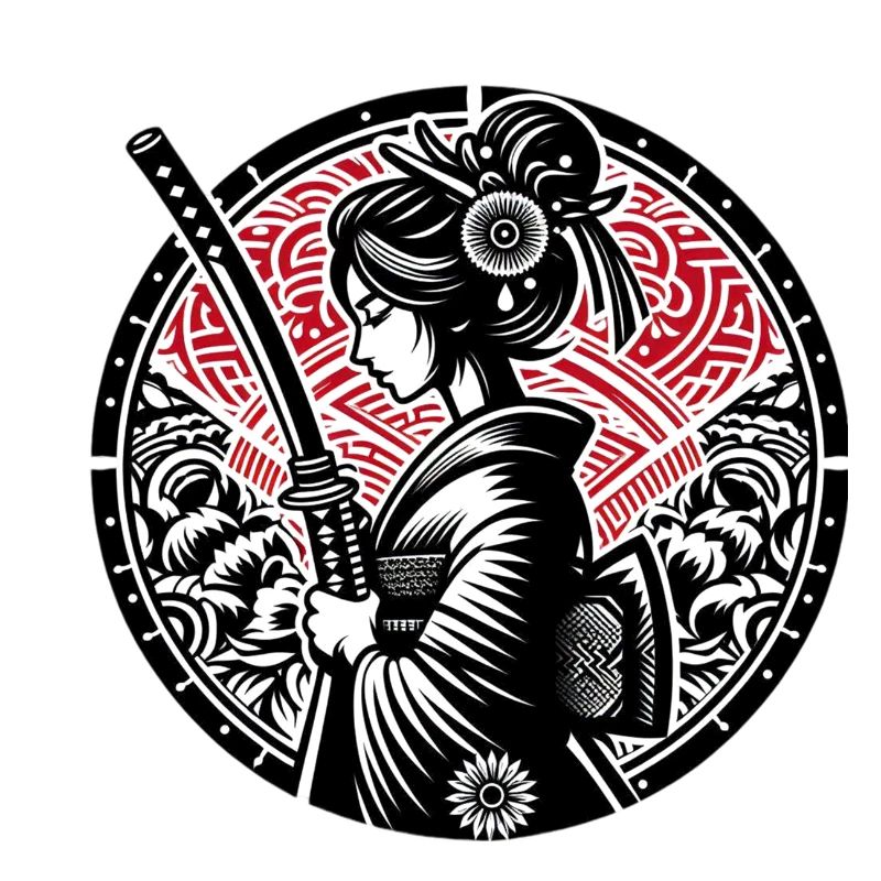 Samurai-Mädchen