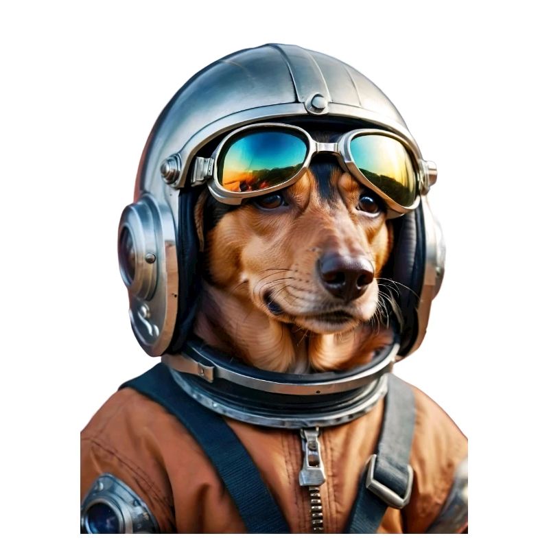 Teckel de l’espace | Chien dans l’espace