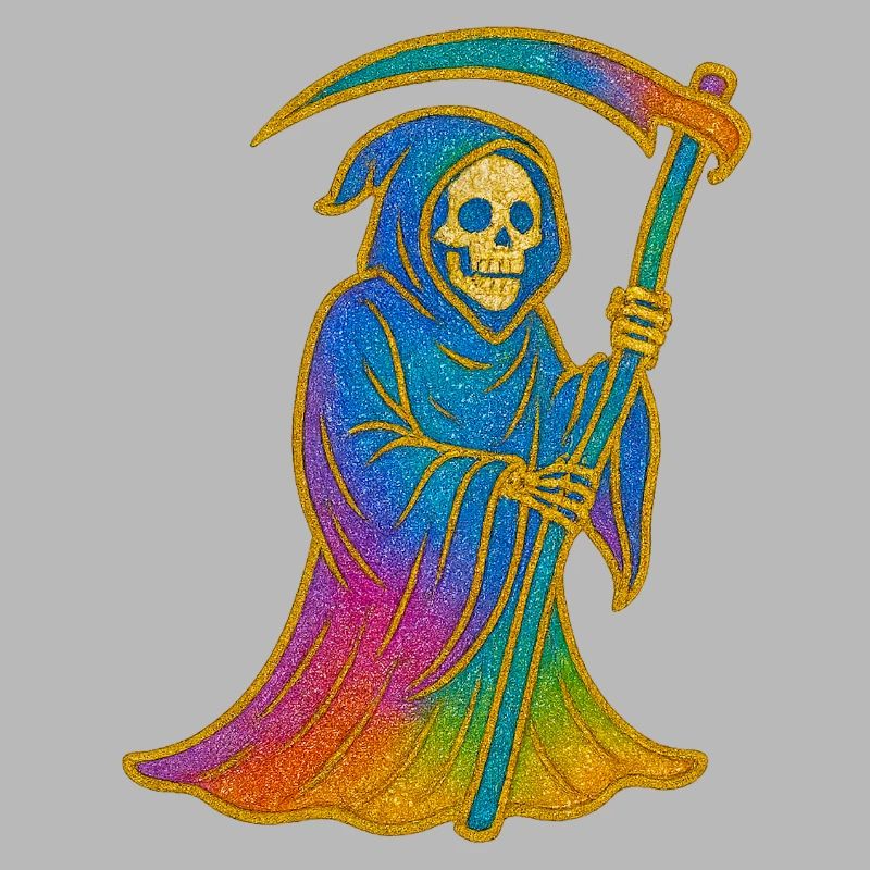 Regenbogen Sensenmann