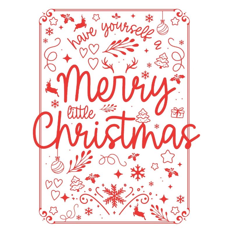 Joyeux Noël Script Rouge