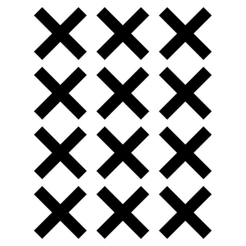 Conception de la grille en X