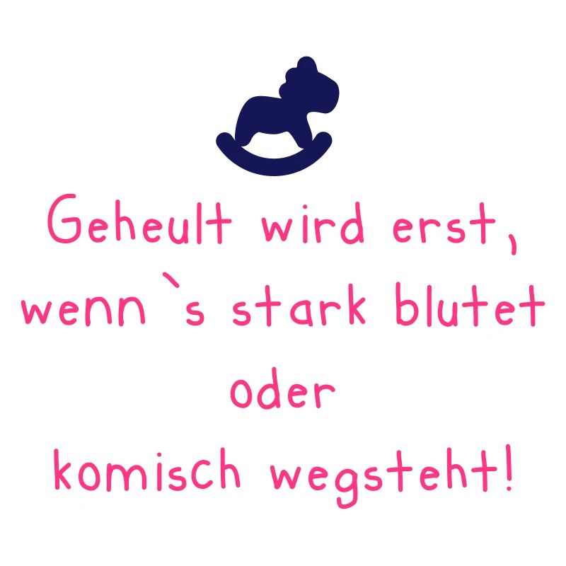 Geheult wird erst wenns s