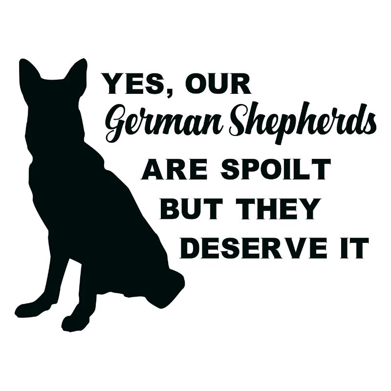 Ja, unsere Deutschen Schäferhunde sind