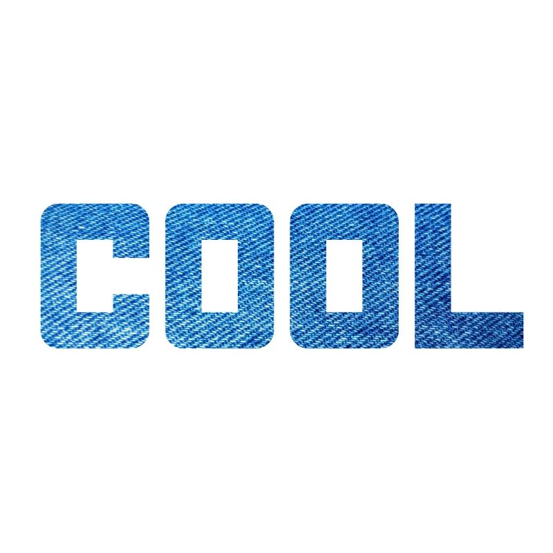 Cool Jeans Pattern Party Stylish Statement Vibes
