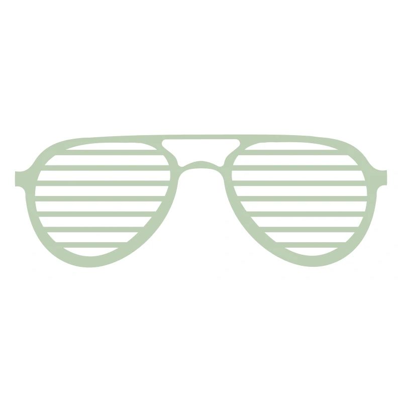 Retro Stripe Sunglasses
