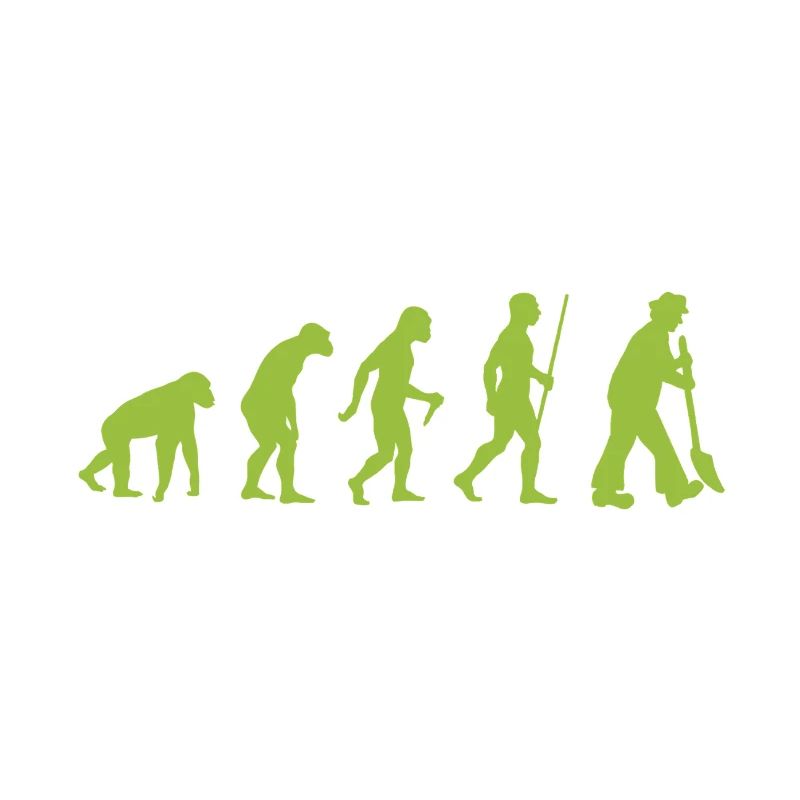 Evolution - vom Urmensch zum Gartenfreund