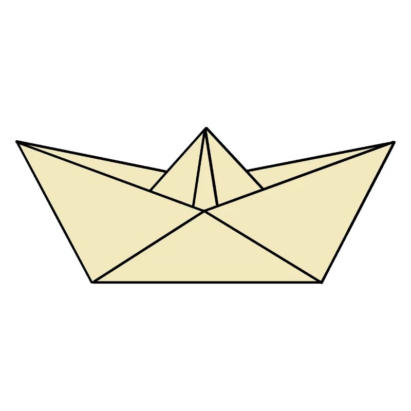 Papierschiffchen