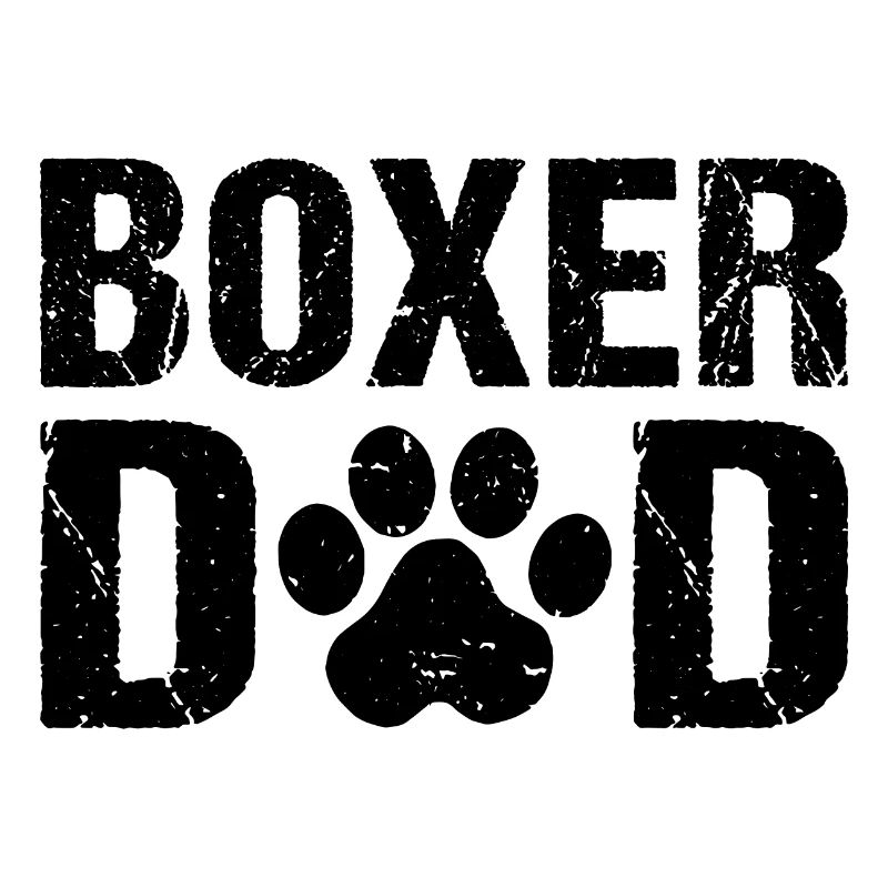 Boxer Dad Deutscher Boxer Hunde