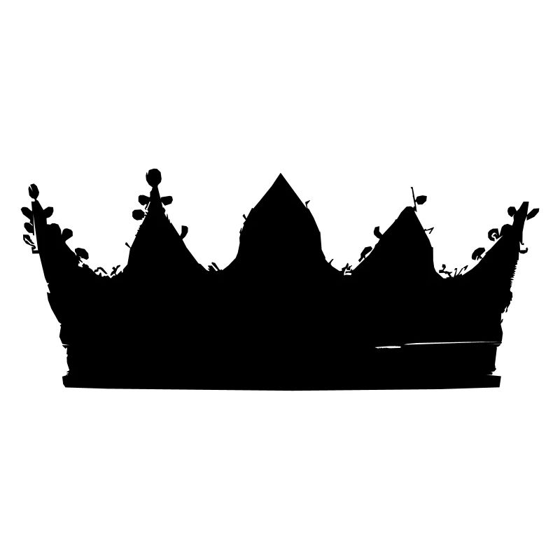 Crown Symbol King and Queen Love Vector 8