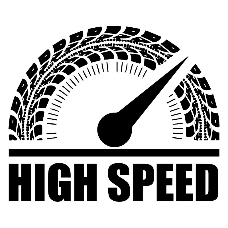 Tire speedometer high speed