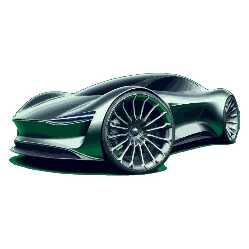Futuristic super car
