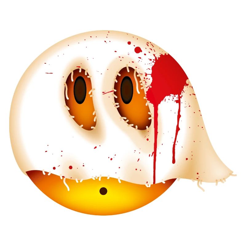 Smiley Glossy Bloody Ghost